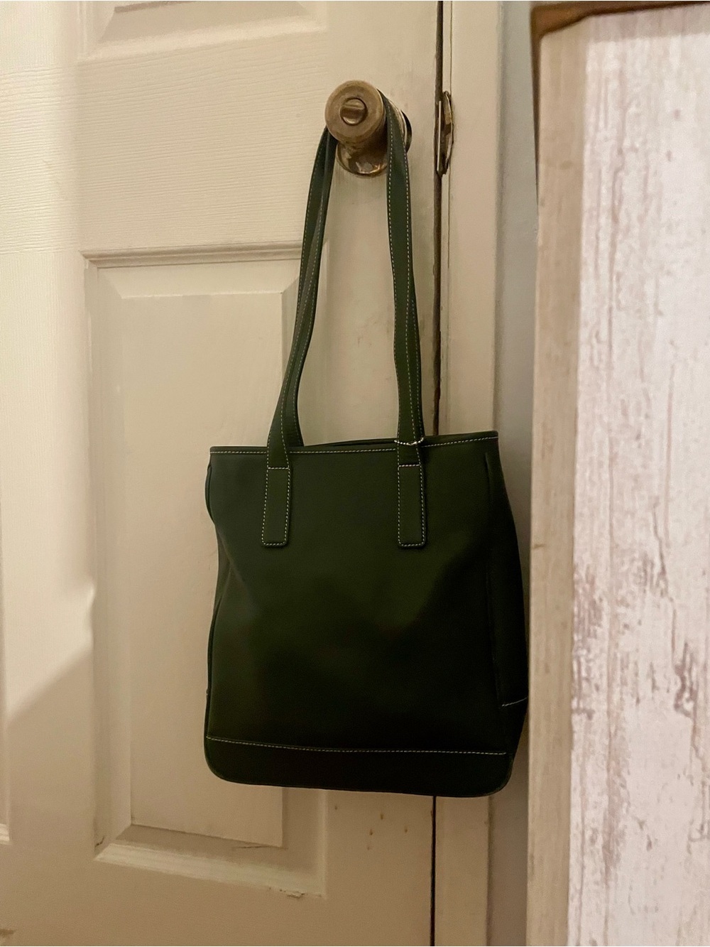 Coach Hampton Lunch Tote 7776 In Forest Green, Y2K, 2002